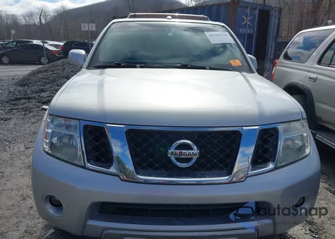 2008 Nissan Pathfinder Le z USA, uszkodzony, nr VIN 5N1AR18U18C605903